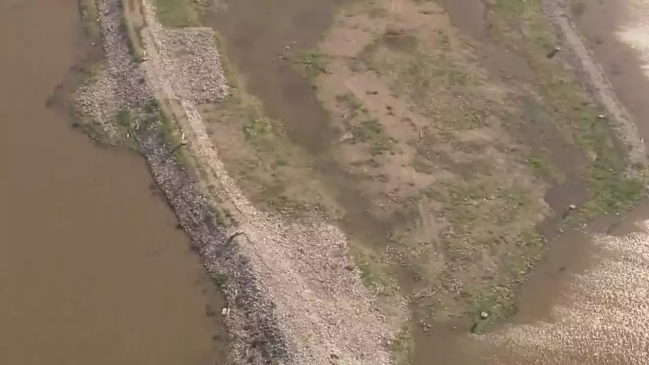 Cleanup efforts of massive toxic dump on San Jacinto River remain stalled