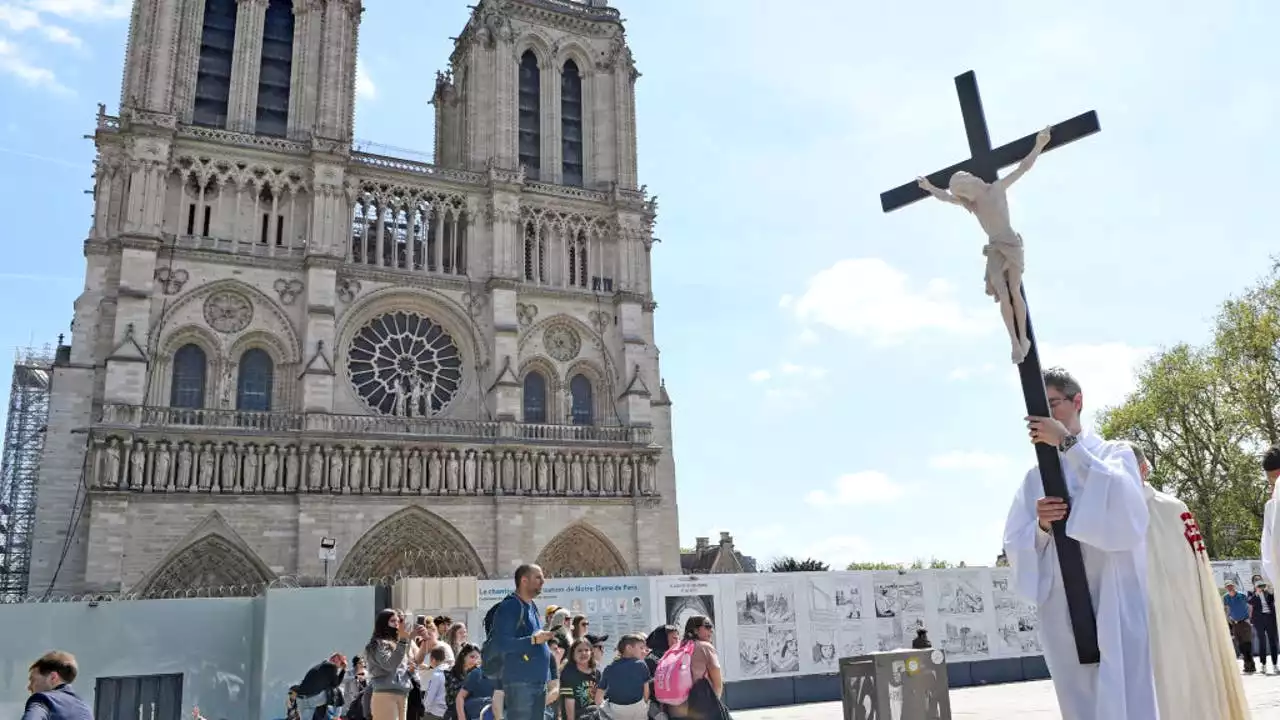 Notre Dame Cathedral: Restoration continues on 3rd anniversary of fire