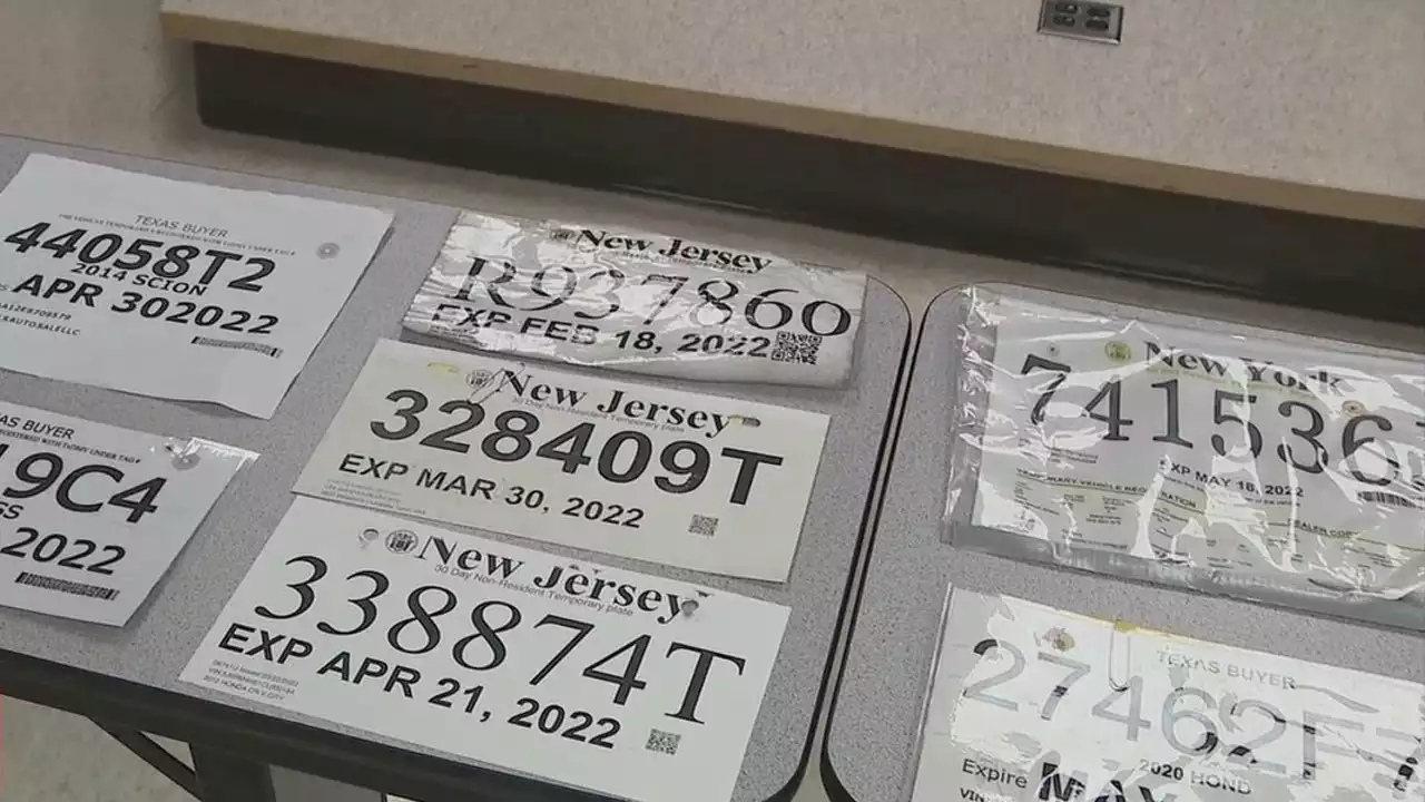 Illegal license plate crackdown on Long Island