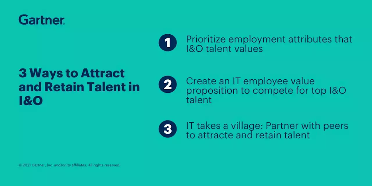 3 Ways for I&O Leaders to Attract and Retain Talent