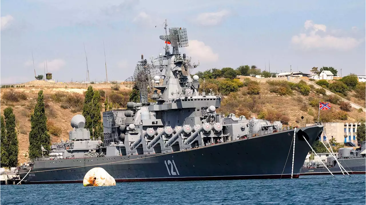 Embarrassment For Russia As Black Sea Flagship Sinks