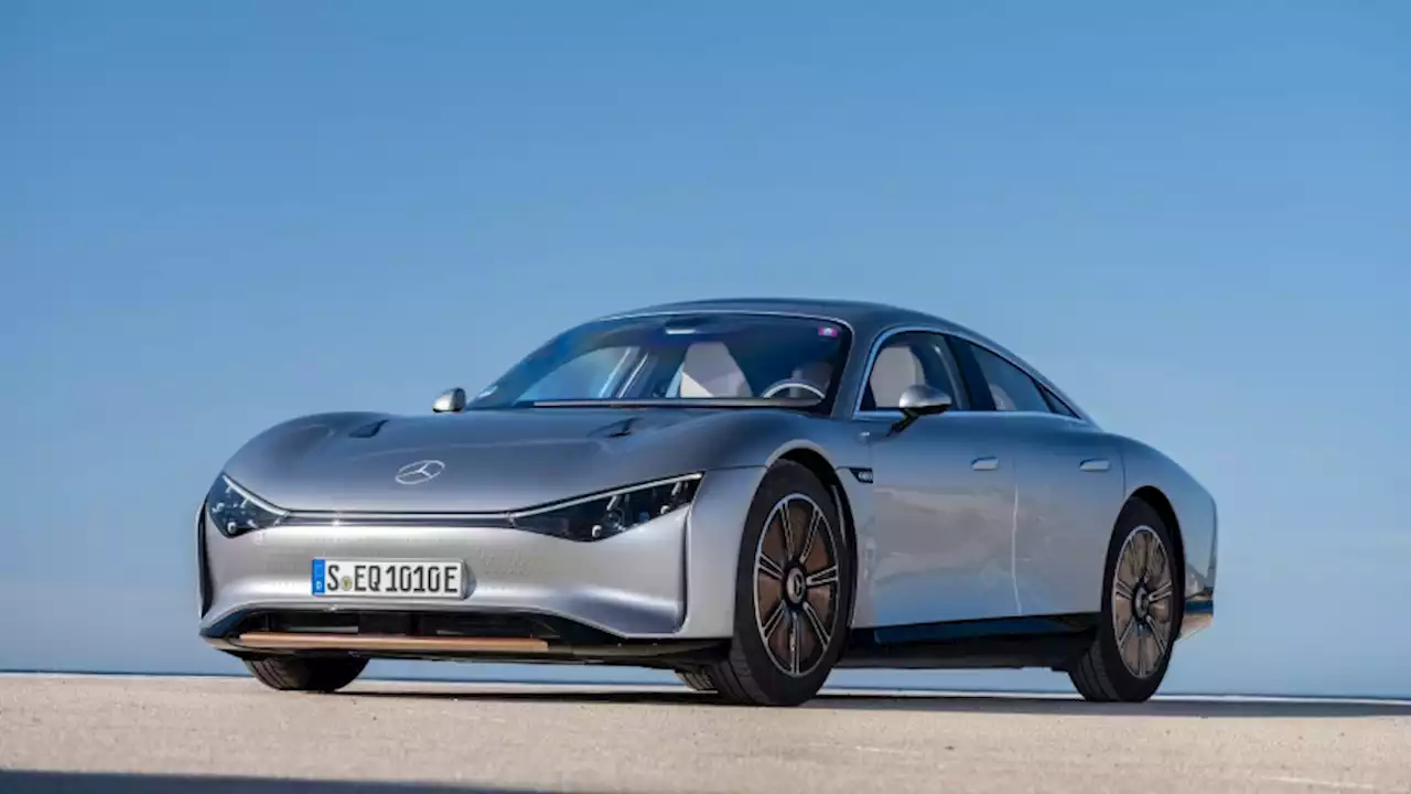 Mercedes' VISION EQXX traveled over 620 miles on a single charge