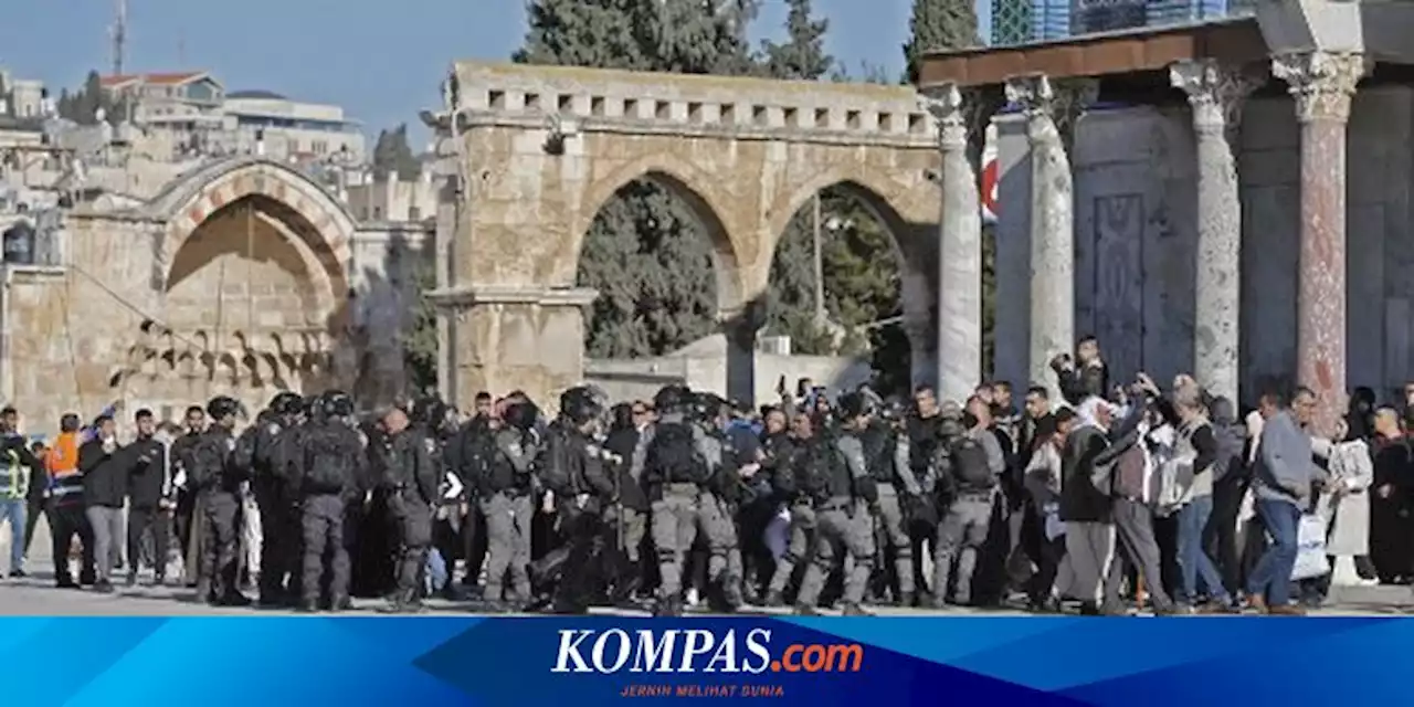 Bentrokan Pecah di Masjid Al-Aqsa, Lebih dari 50 Warga Palestina Terluka