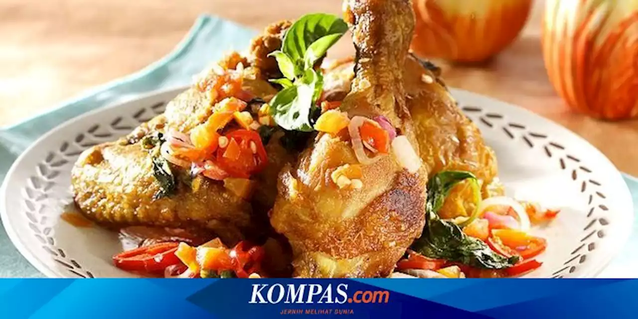 Resep Ayam Goreng Sambal Kemangi, Lauk Pendamping Nasi Liwet