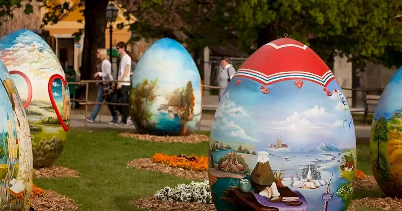 Semana Santa: la tradición croata de los huevos de Pascua gigantes llegó a Mendoza | Ciudadanos | La Voz del Interior