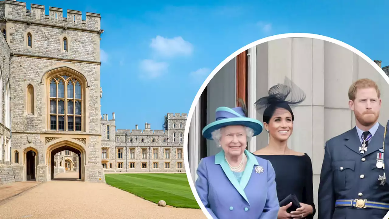 Prince Harry and Meghan Markle make secret visit to the Queen in Windsor