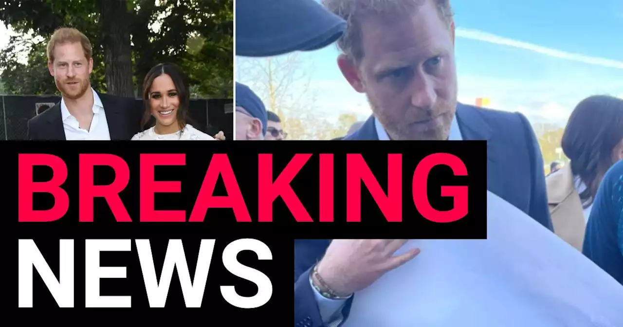 Harry and Meghan seen for first time on Invictus Games trip with Netflix crew