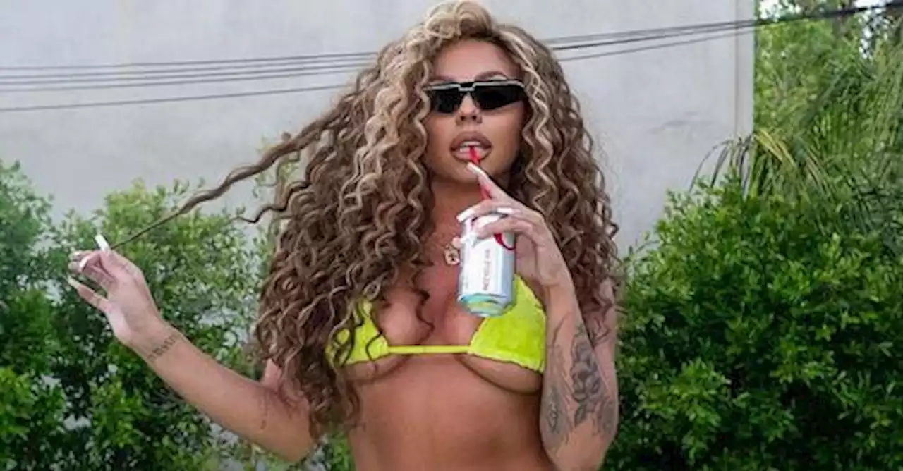 Jesy Nelson stuns in neon bikini as she extends LA break during Little Mix tour