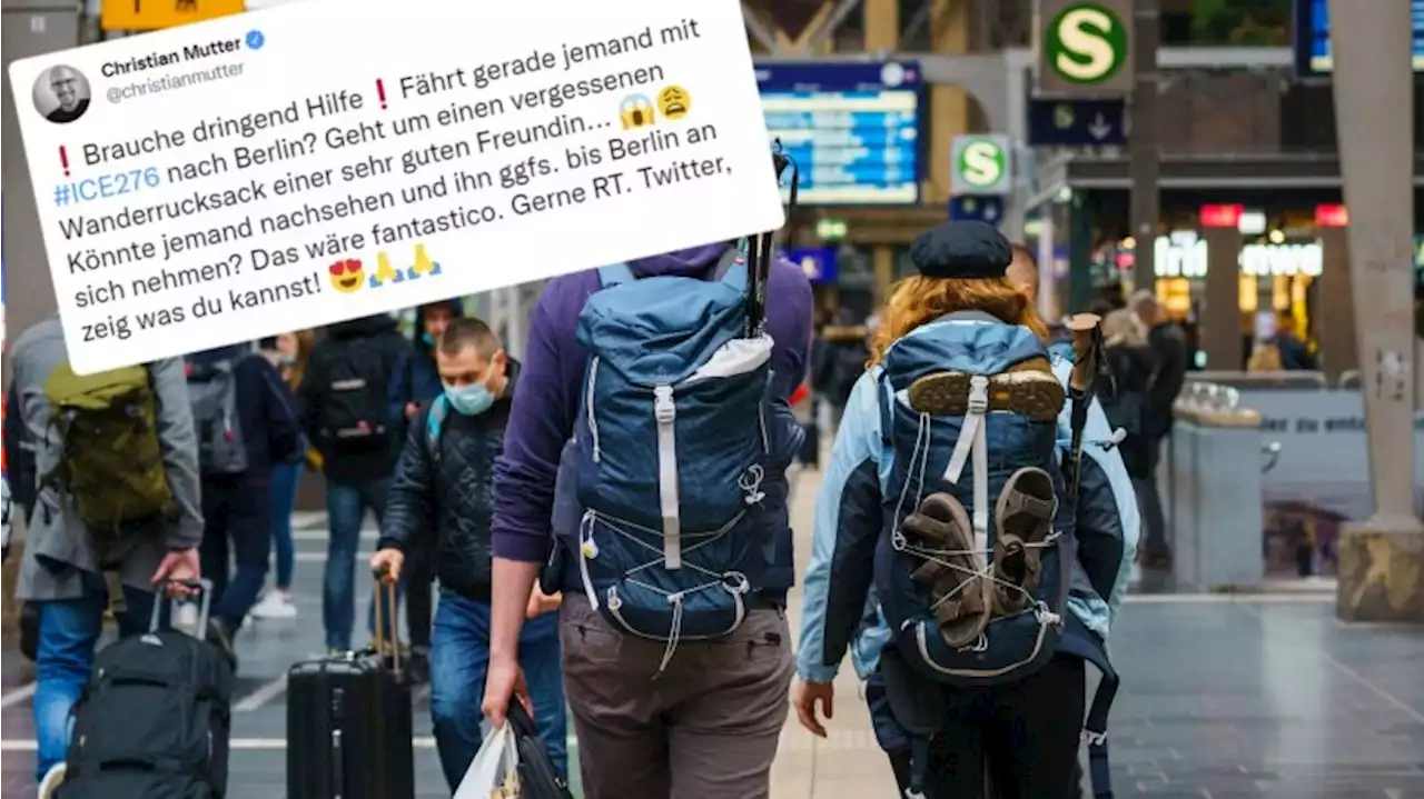 Wie ein Rucksack dank Twitter gerettet wurde