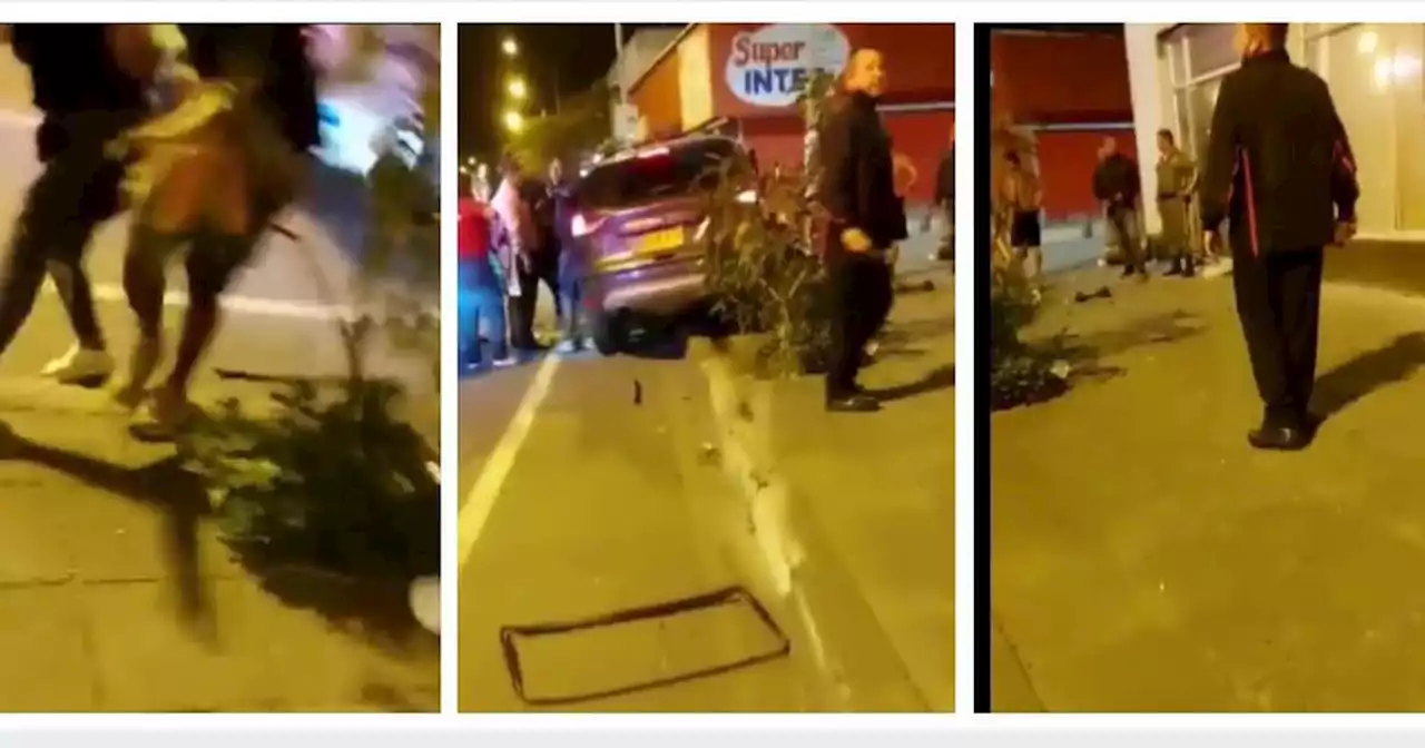 El otro video del accidente de Freddy Rincón donde sujeto ataca quien grababa