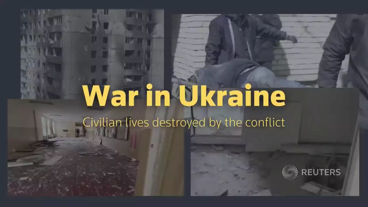 Under fire: Civilian lives and homes destroyed by the conflict