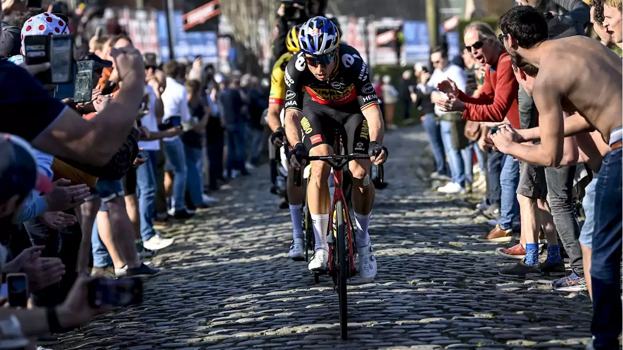 Wout van Aert n'exclut pas 'd'aller loin' sur Paris-Roubaix malgré 'un rôle d'équipier'