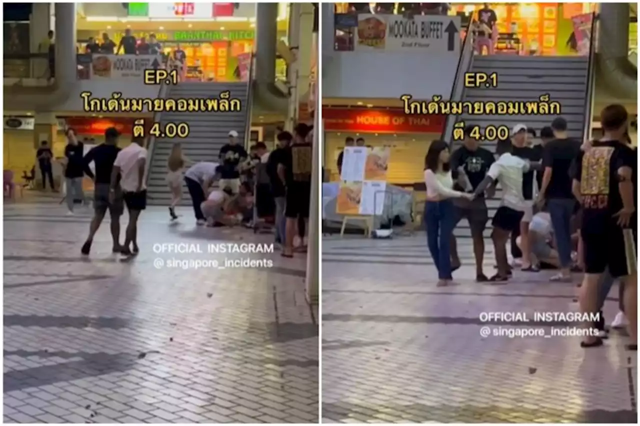 Four men arrested after fight near Golden Mile Complex
