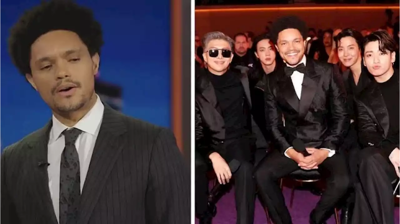 Bertemu BTS di Grammy Awards 2022, Trevor Noah: Mereka Orang-orang Terbaik