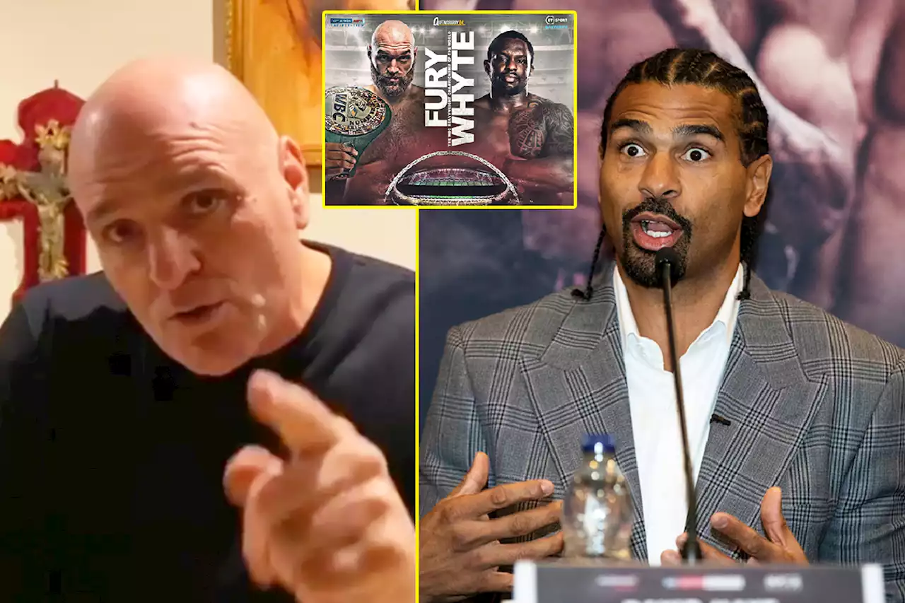 'He's a hater' - John Fury wants David Haye banned from Tyson Fury vs Dillian Whyte commentary