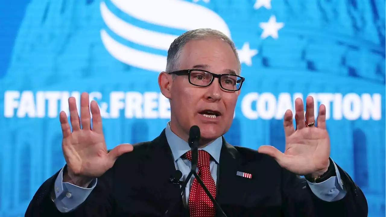 Trump’s Scandal-Scarred EPA Chief Files to Run for U.S. Senate Seat