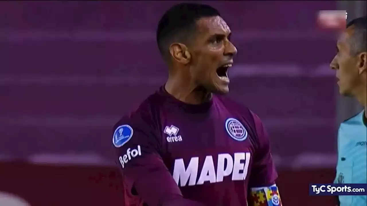 El furioso grito de gol de Sand en Lanús vs. Barcelona: '¡Yo estoy acá!' - TyC Sports