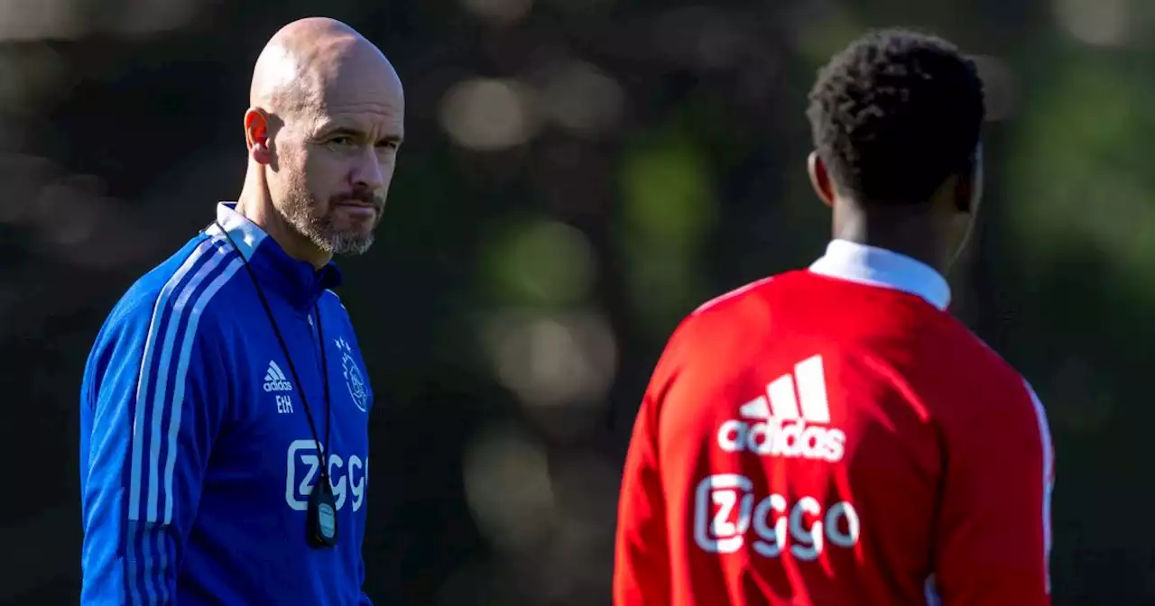 Ten Hag onder de indruk: 'Dit waren de beste trainingen in mijn hele Ajax-periode'