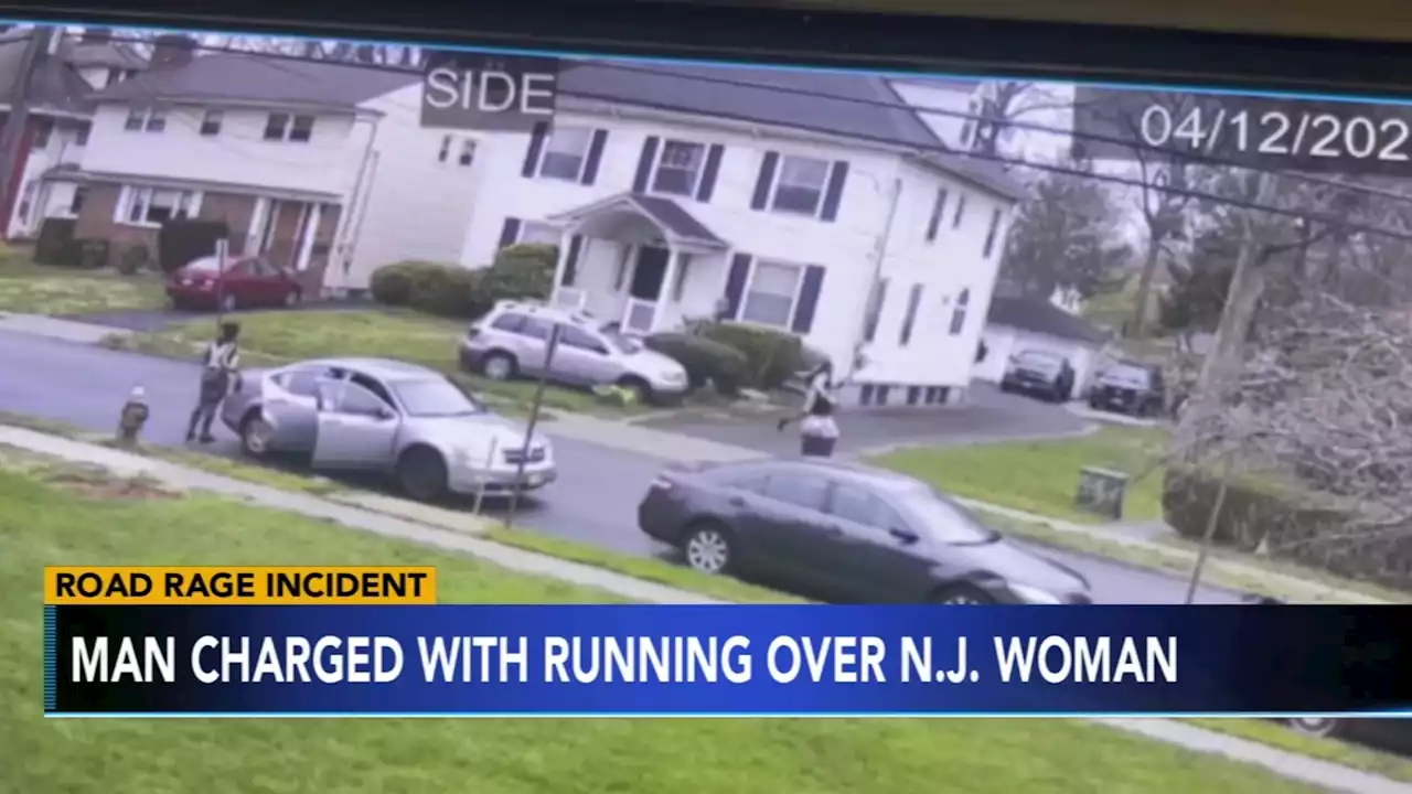 New Jersey man charged with running over woman in road rage incident