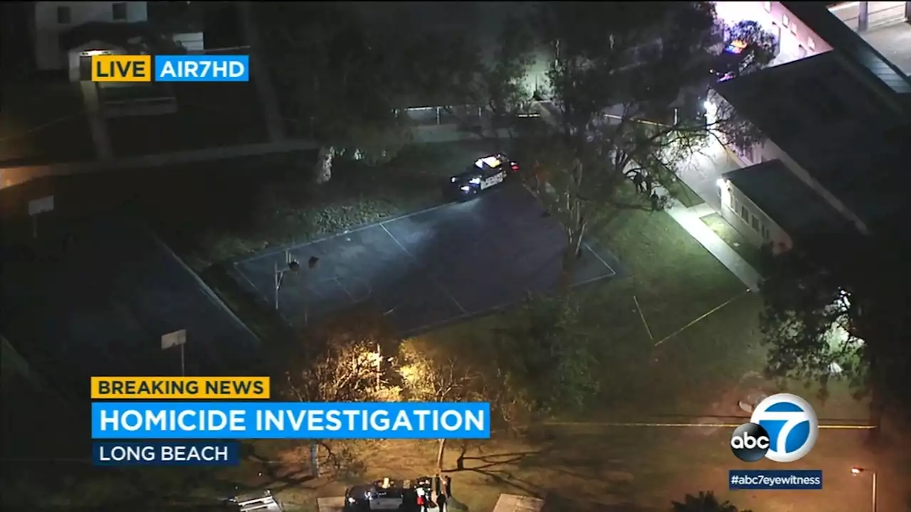 Person found dead on basketball court of Long Beach housing complex