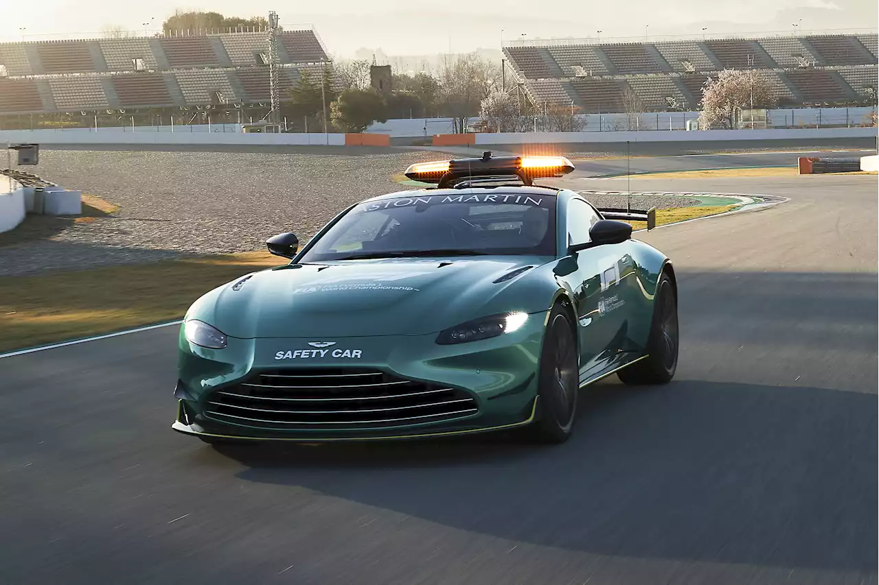 FIA defends 'turtle' F1 Aston Martin safety car - Racing News