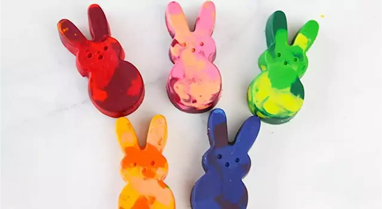 Easy DIY Bunny Crayons with Broken Bits | CBC Parents