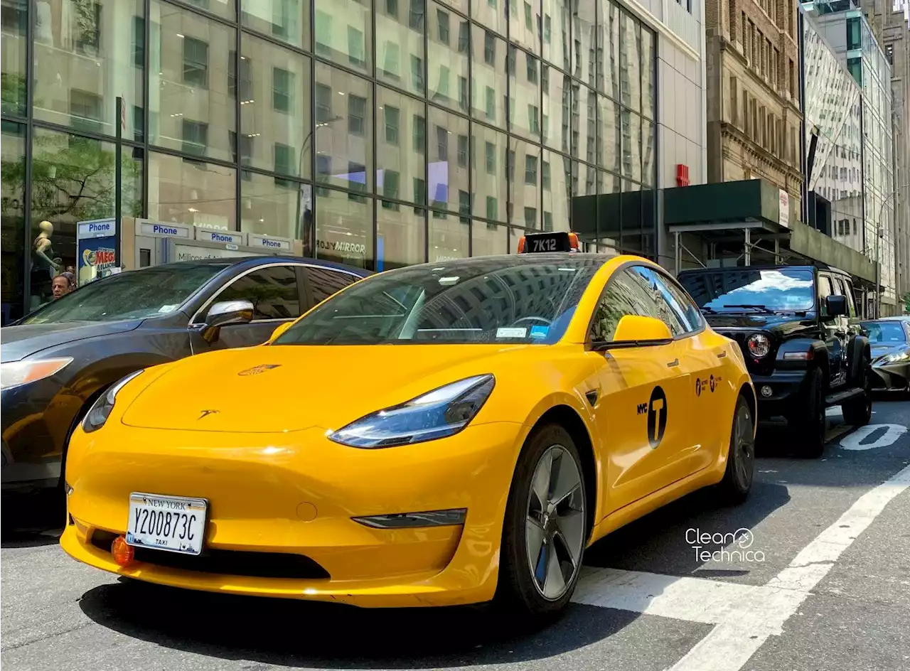 Gravity Adds Tesla Model Y To Fleet Of NYC Yellow Taxi Cabs