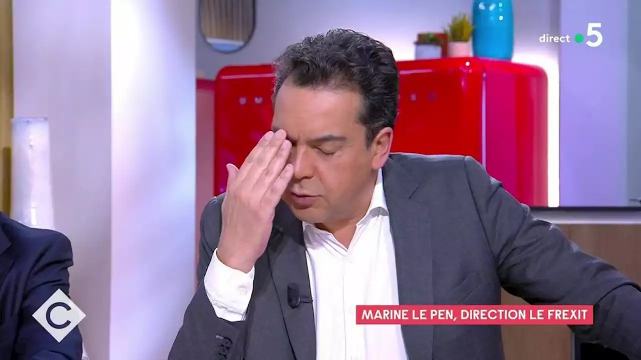 'Faut pas qu'elle fasse présidente' : Patrick Cohen incisif au sujet de la candidate Marine Le Pen