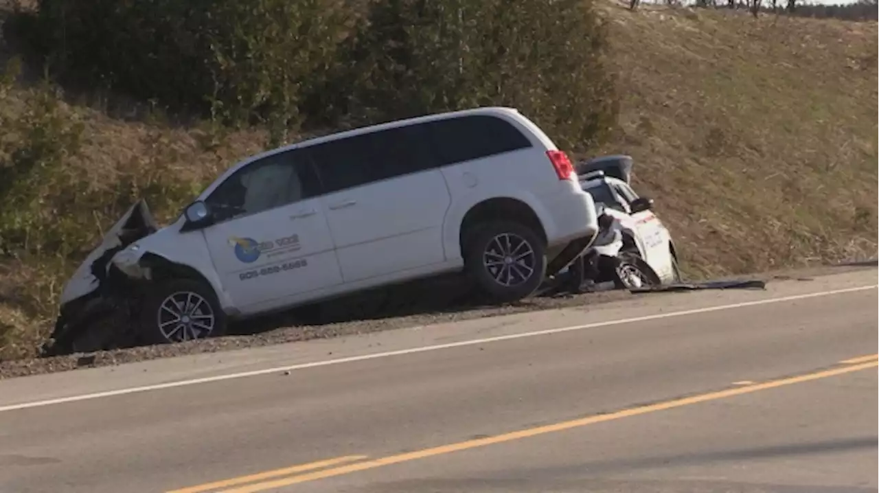 Officer seriously injured after stolen taxi crashed into police cruiser in Pickering