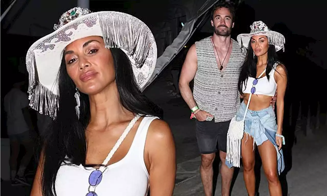 Nicole Scherzinger joins hunky beau Thom Evans at Coachella day one