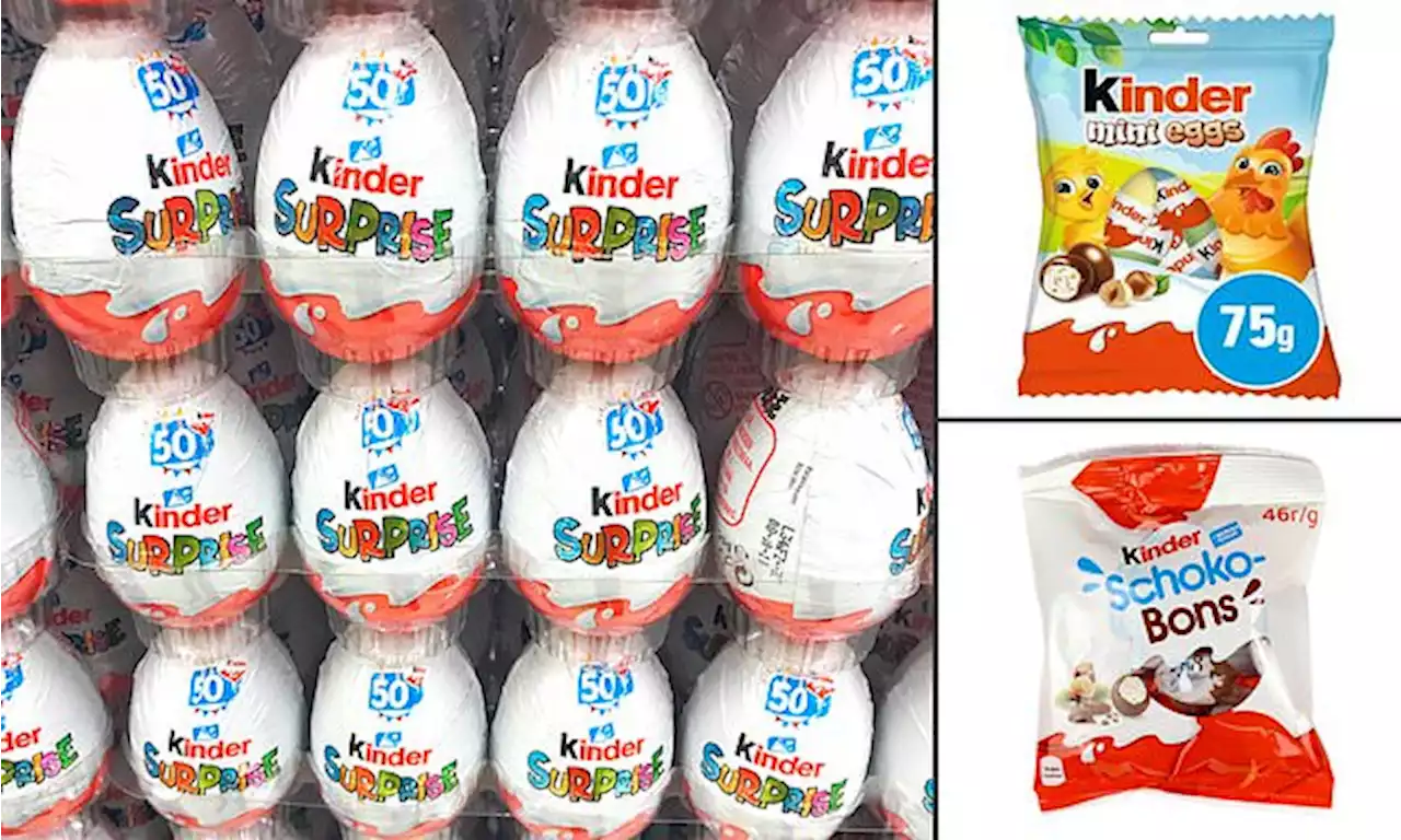 Parents are warned NOT to give children Kinder eggs over Easter