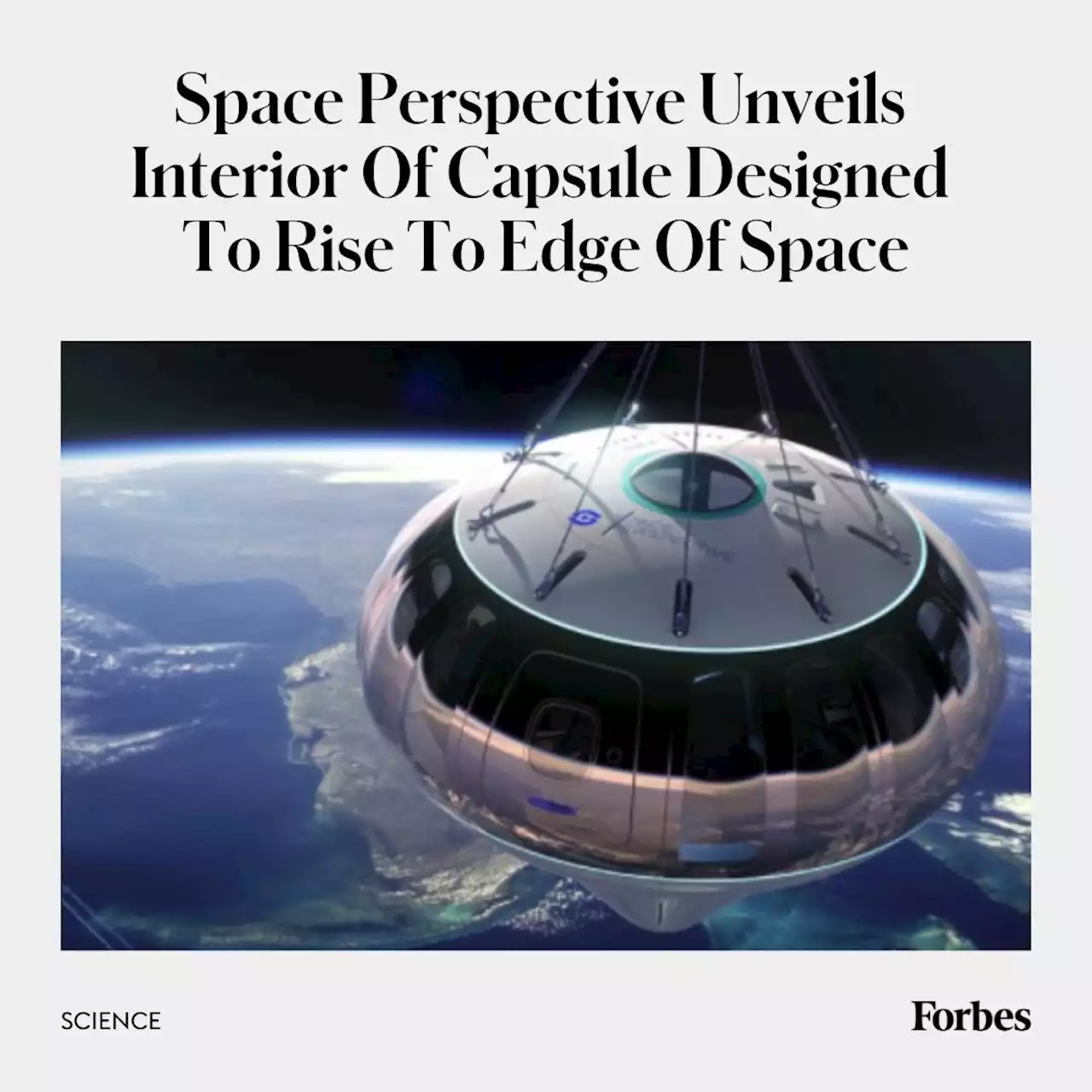 Space Perspective Unveils Interior Of Capsule Designed To Rise To Edge Of Space