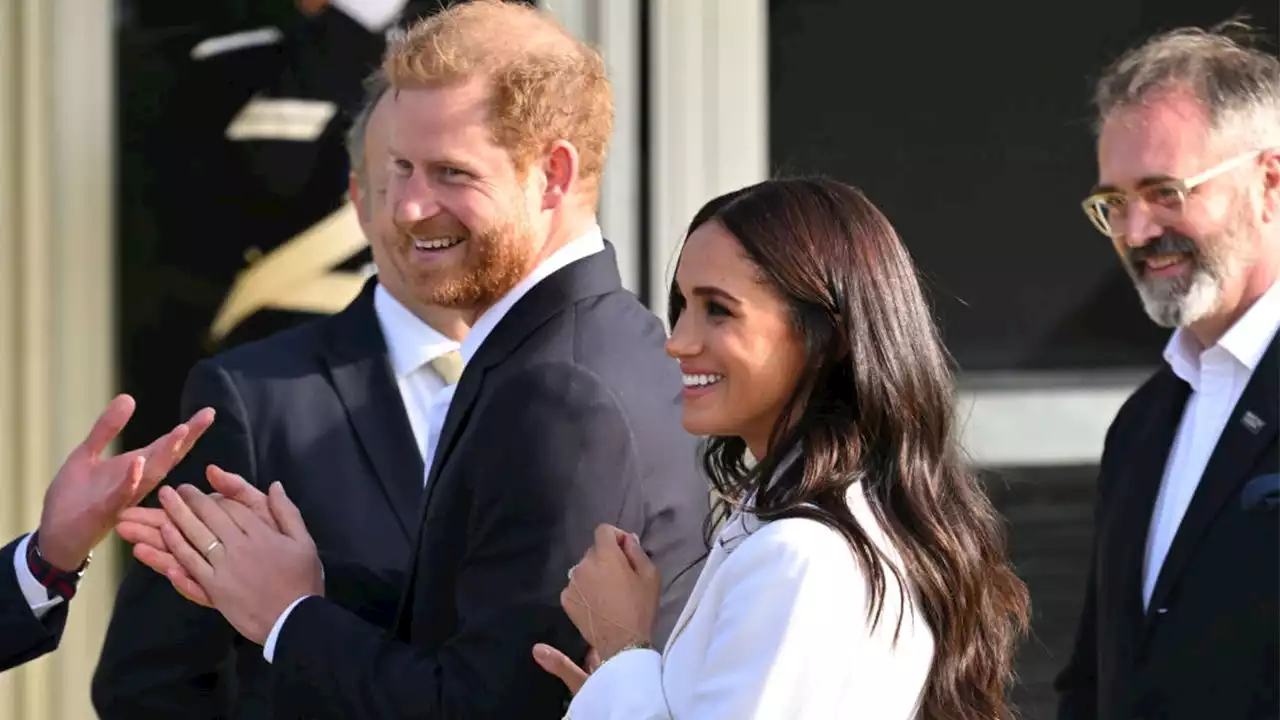 Prince Harry and Meghan make 1st public appearance in Europe after moving to US