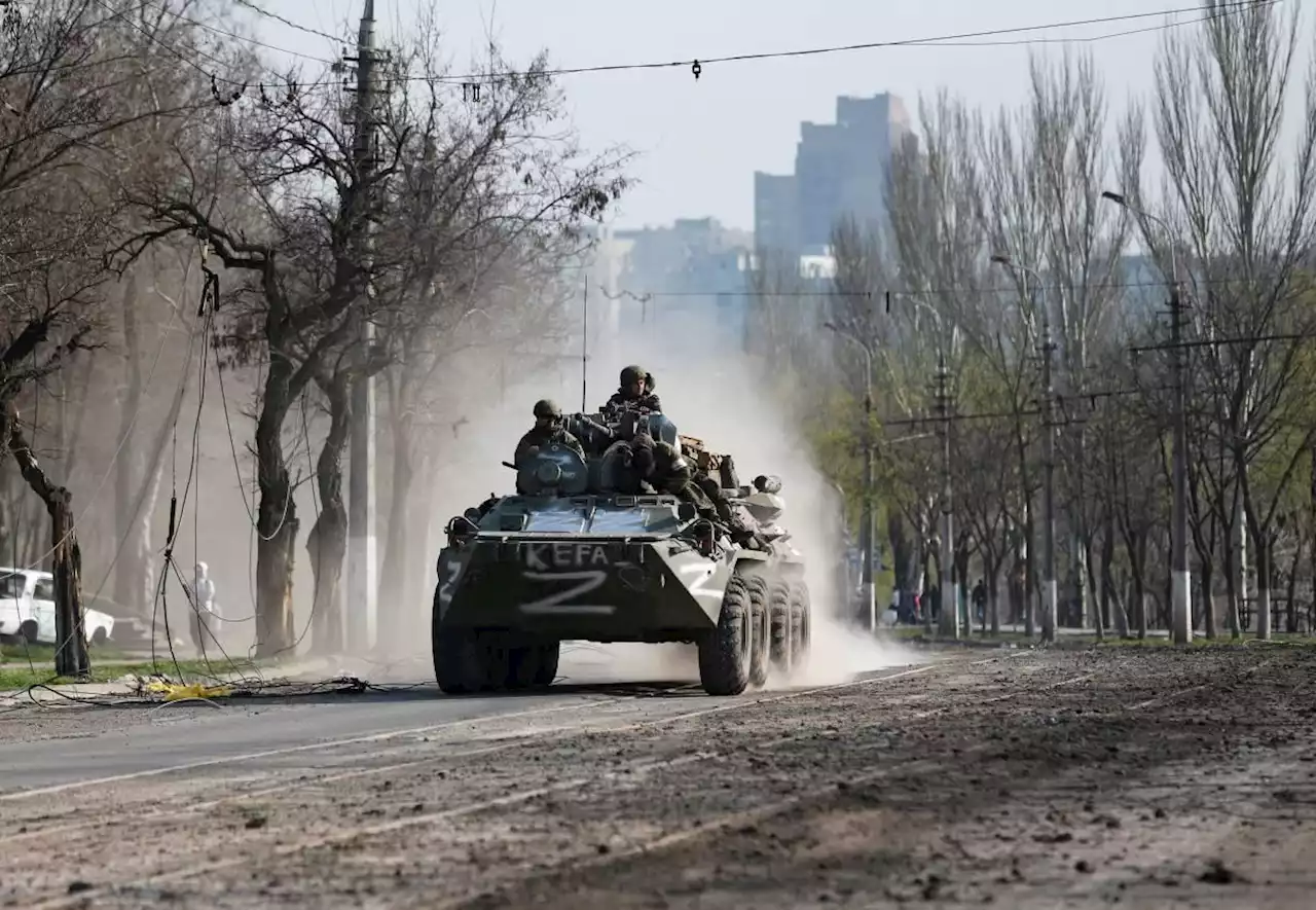 Ukraine says fighting rages in Mariupol, blasts rattle Kyiv