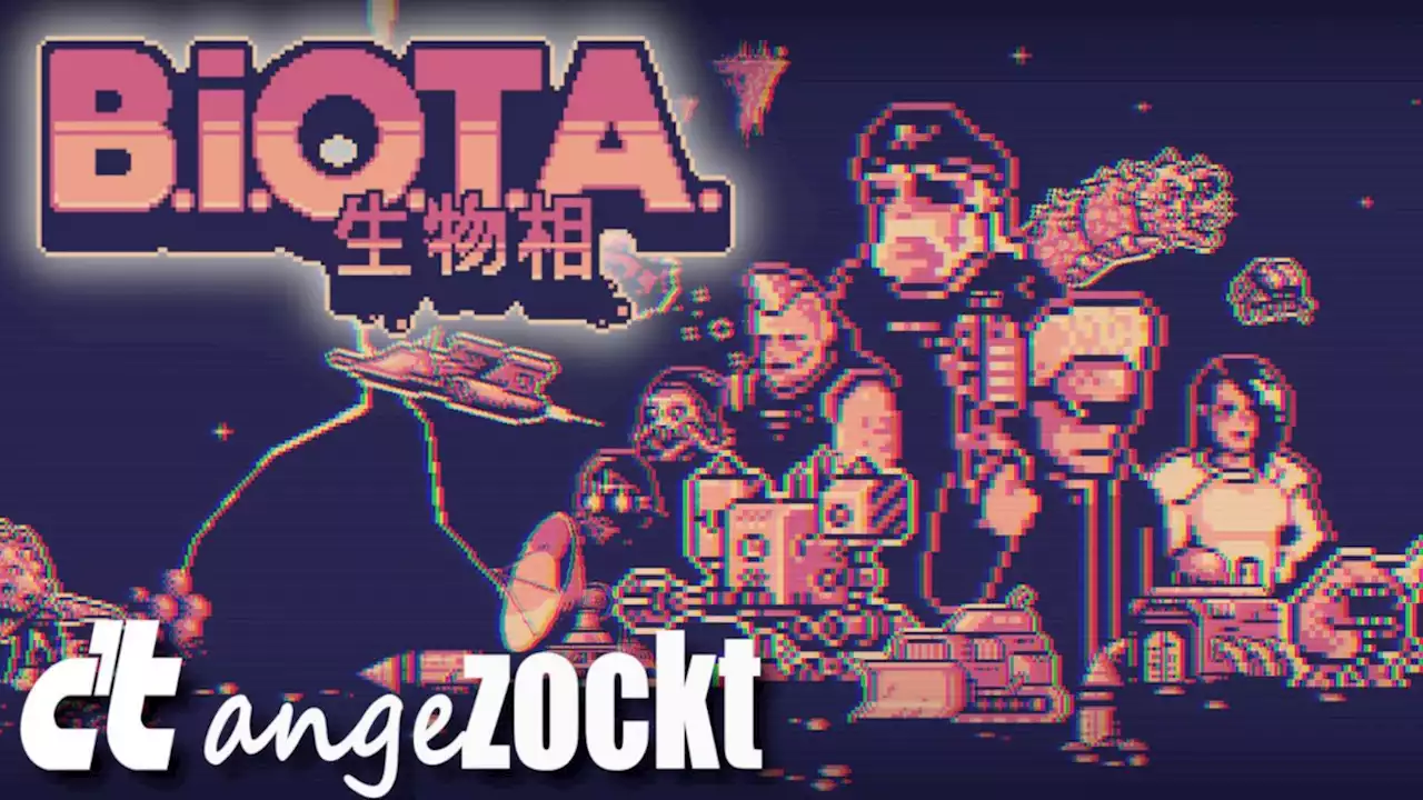 c’t angezockt: B.I.O.T.A. – pixeliges Retro-Game mit Chiptune-Soundtrack