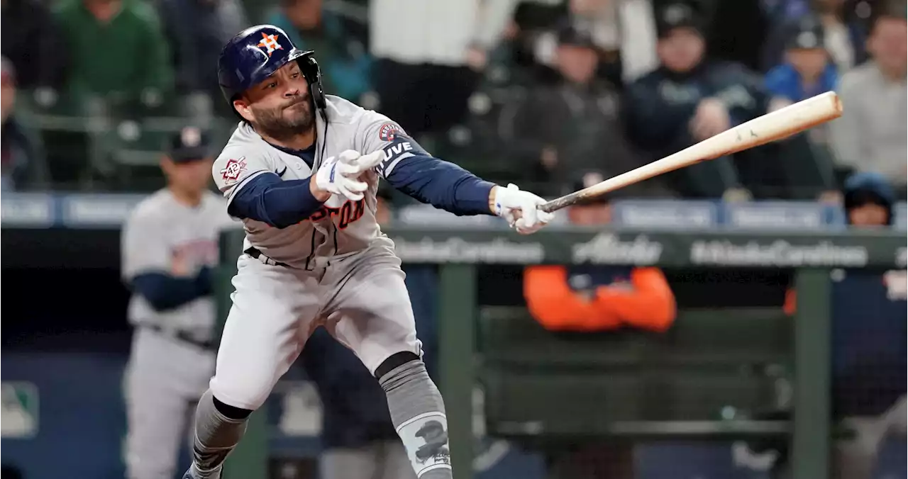 Offense falls flat in Astros' blowout loss to Mariners