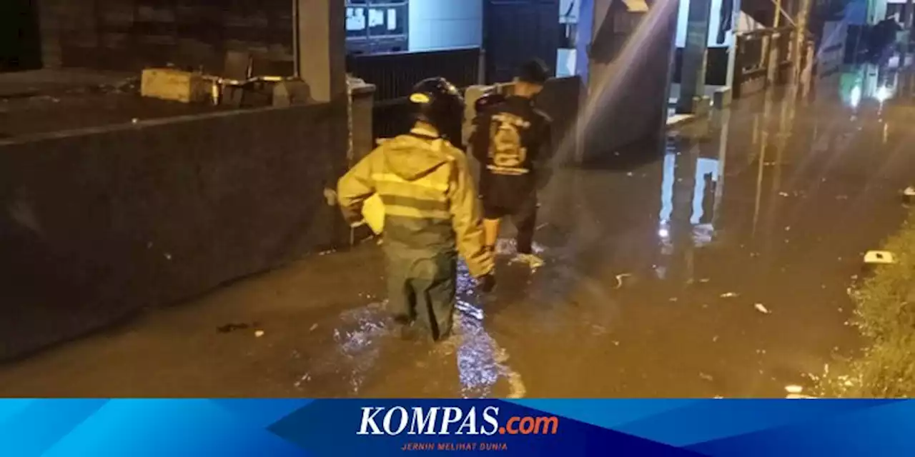 Diguyur Hujan Beberapa Jam, Jalan di Bandung Selatan Terendam Banjir