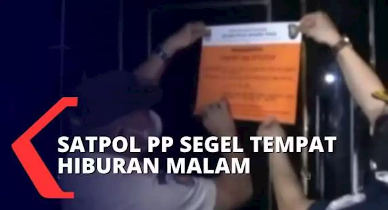 Nekat Buka di Bulan Ramadan, Penyegelan Tempat Hiburan Malam di Cikarang Nyaris Ricuh