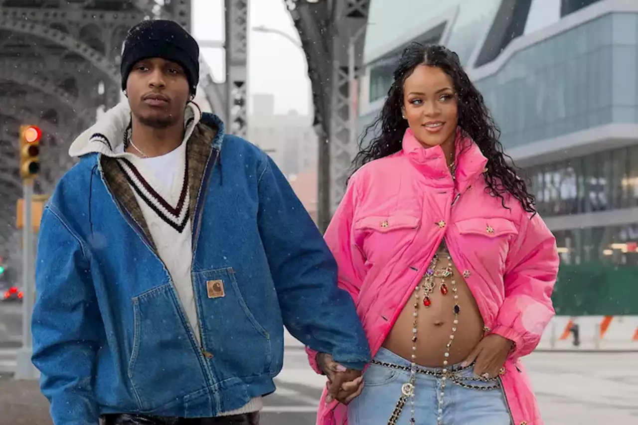 ¿Infidelidad? Embarazada de ocho meses, Rihanna enfrenta rumores de crisis con el rapero A$AP Rocky