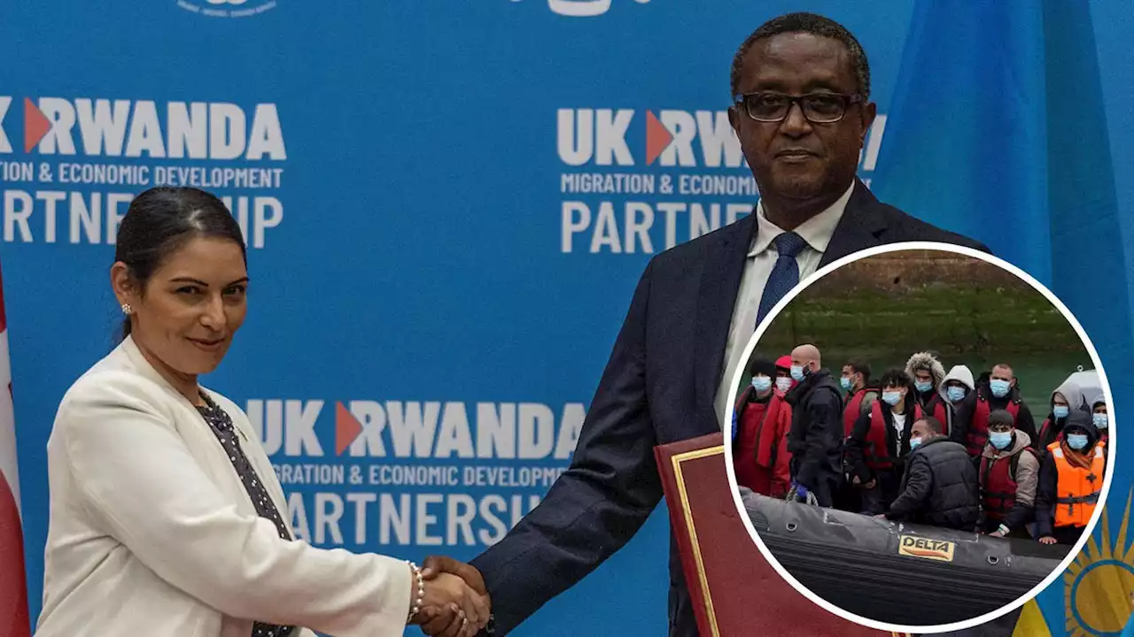 Patel hails 'world-class' plan to send migrants to Rwanda amid reports of Home Office row