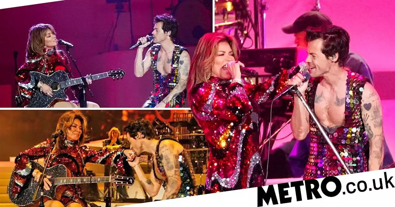 Harry Styles and Shania Twain join-up for iconic duet at Coachella