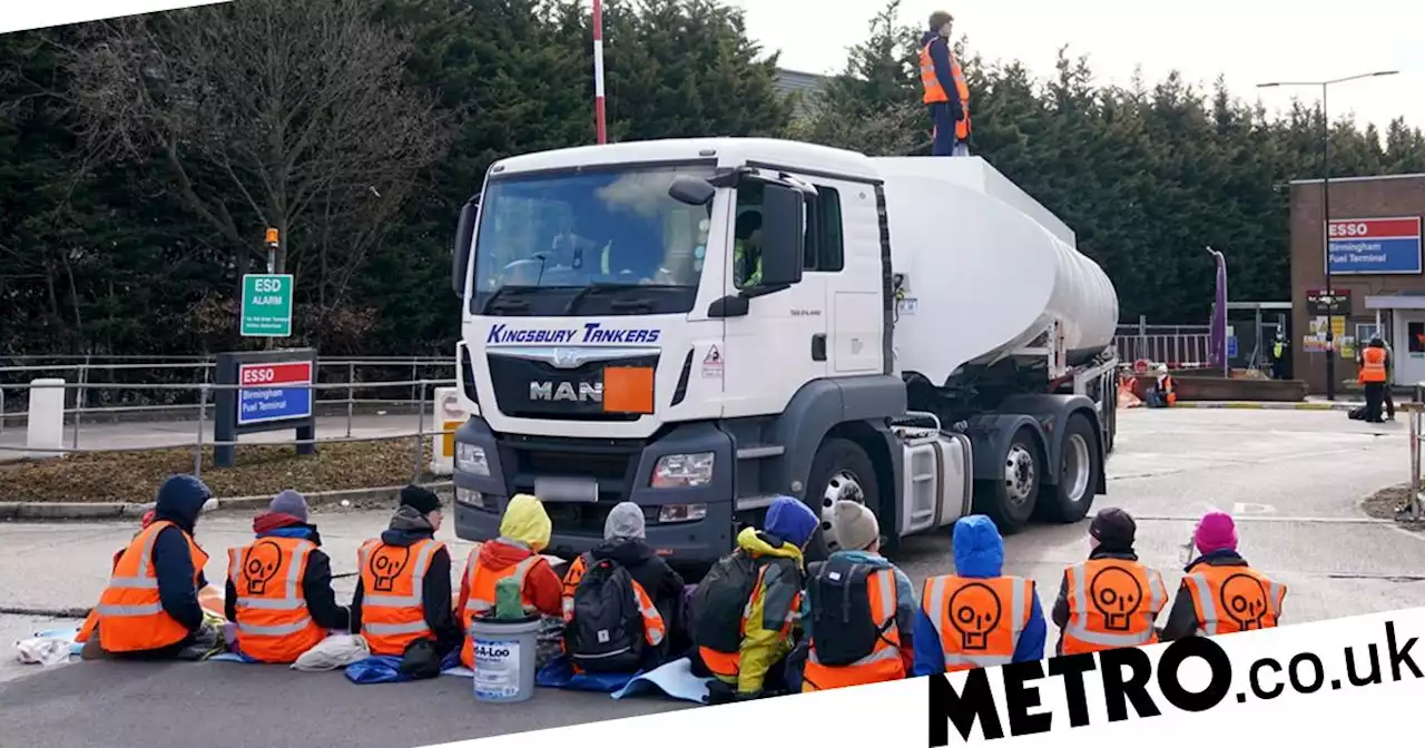 Oil firms secure injunctions to stop climate protesters blockading their depots