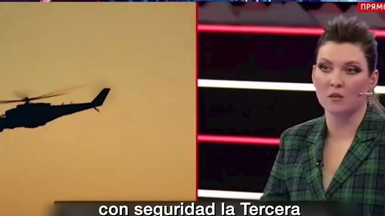 VIDEO: Hundimiento del buque ruso: en la televisión de Rusia ya hablan de 'tercera guerra mundial'