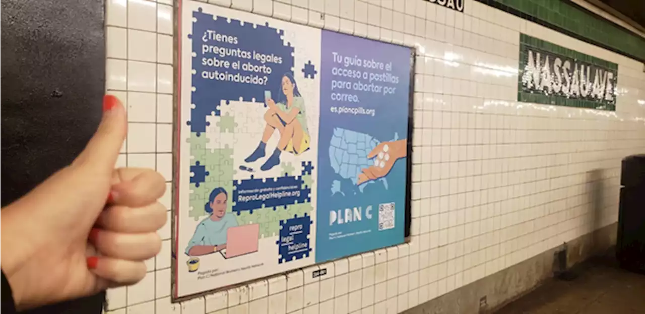 250 Ads for Self-Managed Abortion Pill Info Launch in NYC Subway System