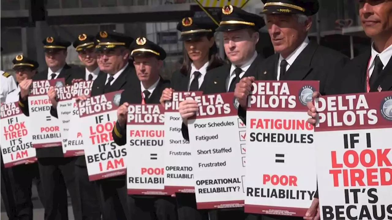 Delta Airlines pilots to become latest to picket at Sea-Tac citing strain from low staffing