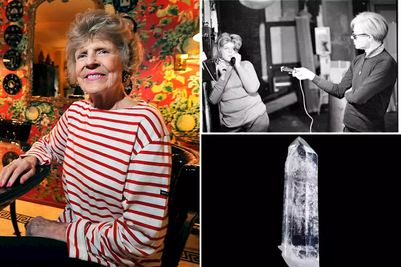 Andy Warhol’s ‘healing’ crystal to hit NYC auction block