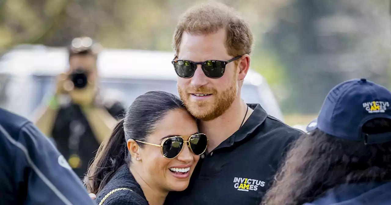 Meghan Markle wraps arms around Prince Harry in sweet moment at Invictus Games