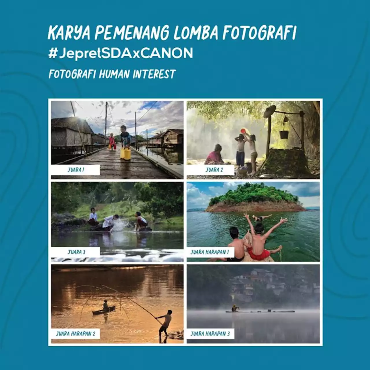 Kemen PUPR Umumkan Pemenang Lomba Foto Peringatan Hari Air Dunia |Republika Online