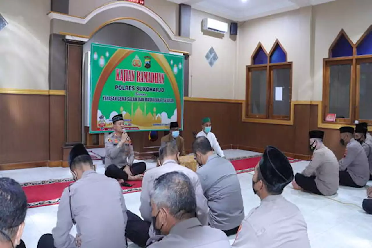 Polres Sukoharjo Gelar Kajian Ramadan Bareng Eks Napi Teroris