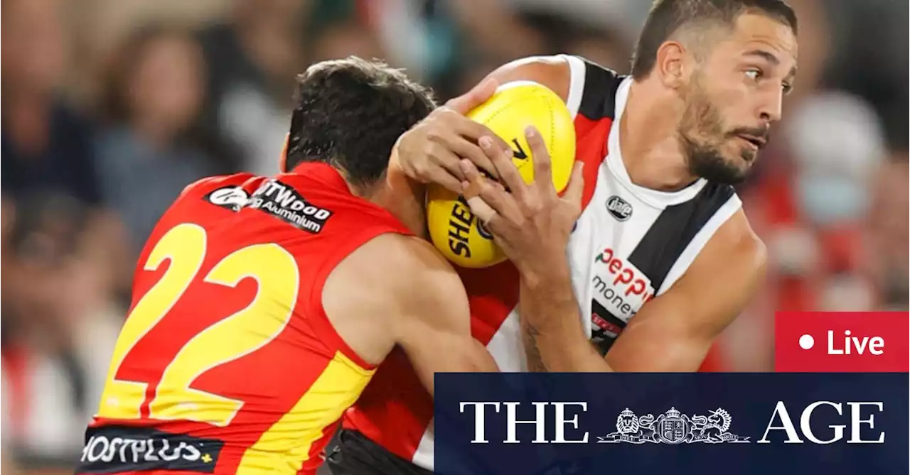 AFL 2022 round five LIVE updates: Saints and Suns locked in tight contest early at Marvel